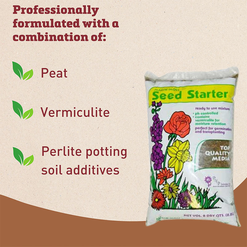 Seed Starter Mix 8 Qt Bag