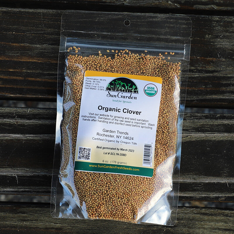 Clover Sprouts Organic Seeds – Harris Seeds