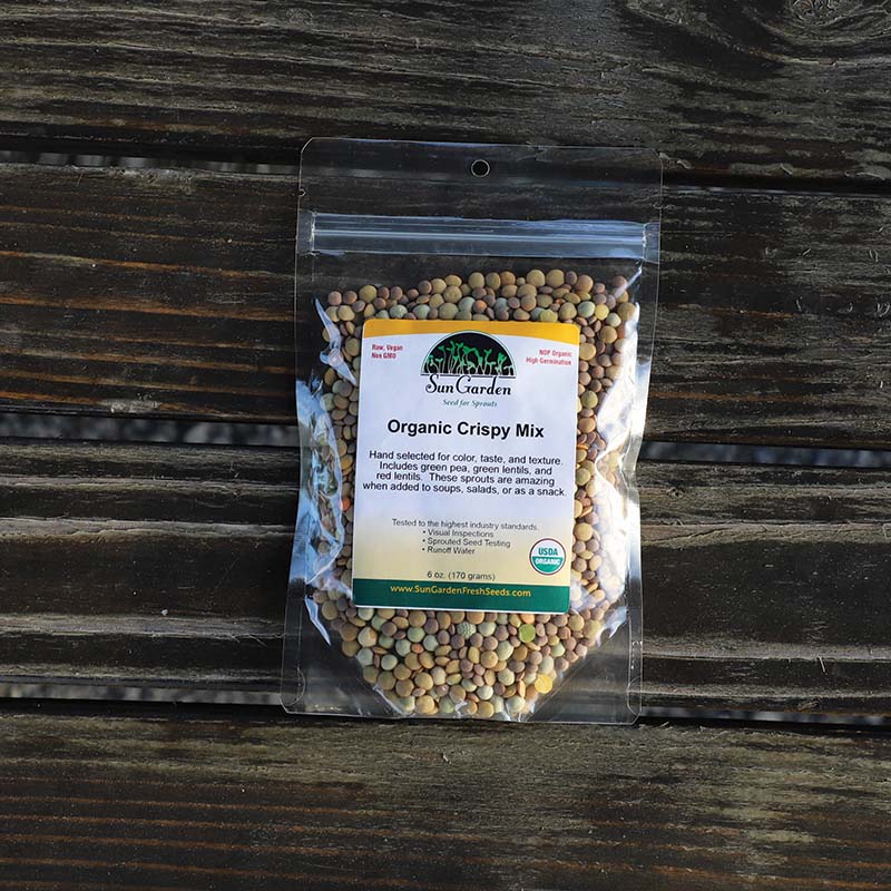 Crispy Mix Sprouts Organic Seeds