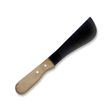 Broccoli Knife Carbon Steel Blade Wood Handle