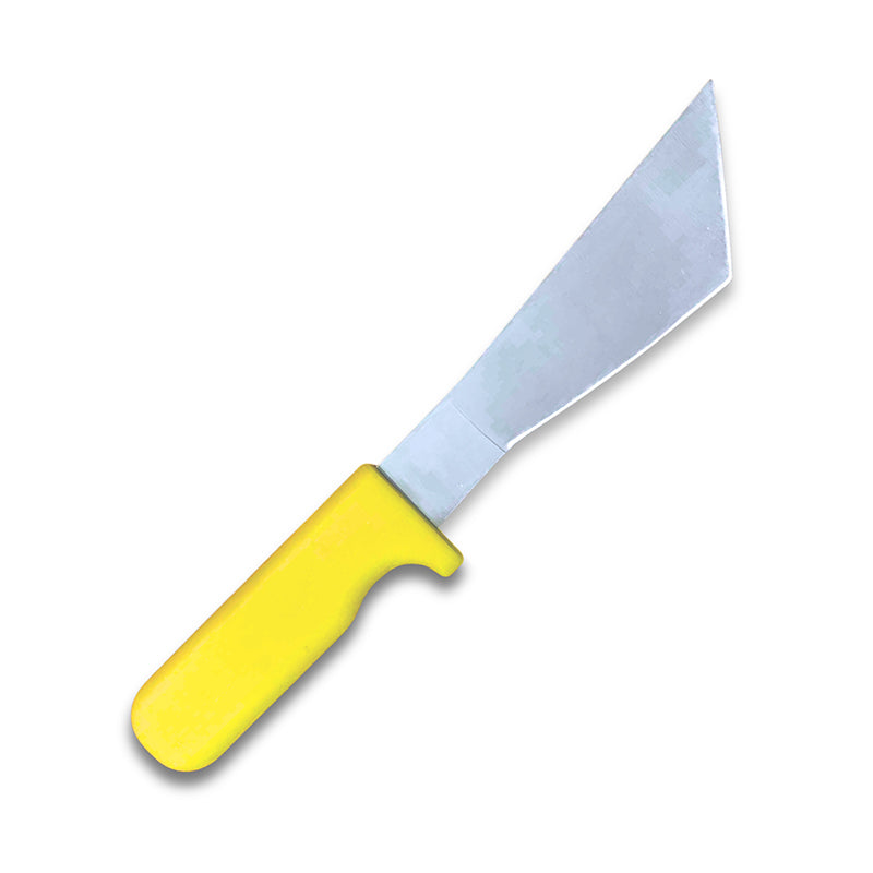 Stainless Steel Lettuce Knife with Yellow Handle