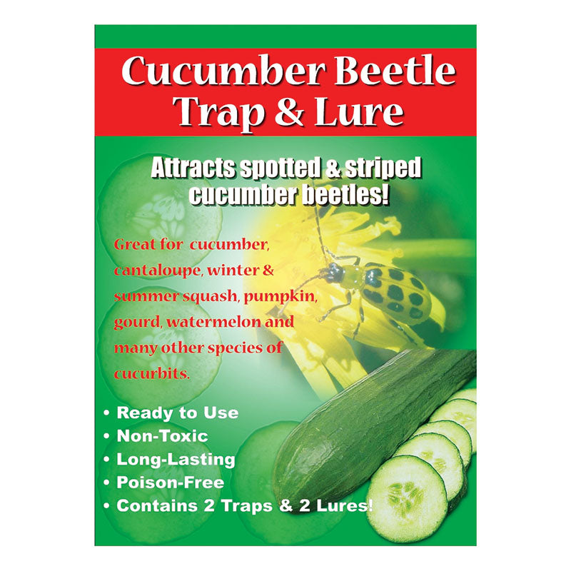 Cucumber Beetle Trap & Lure (2 Pack)