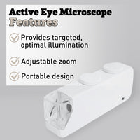 Active Eye Microscope