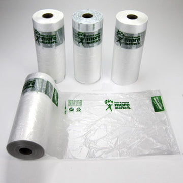 More Matters Plastic Produce Bag Rolls 12 x 17