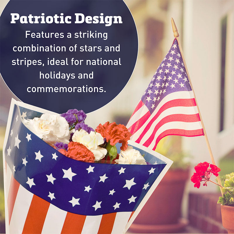 Stars and Stripes Bouquet Sleeves