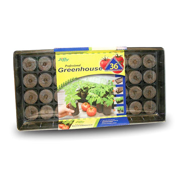 Jiffy Greenhouse 36 ct Super Size Pellet Kit