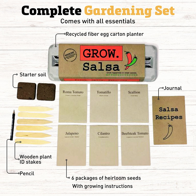 Grow Gardens Grow Salsa Kit