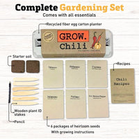 Grow Gardens Grow Chili Kit