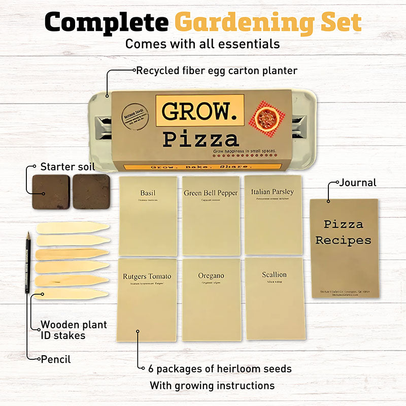 Grow Gardens Grow Pizza Kit