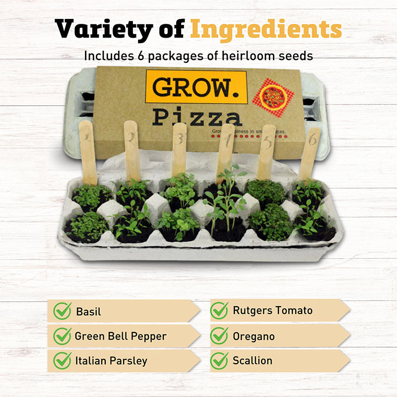 Grow Gardens Grow Pizza Kit