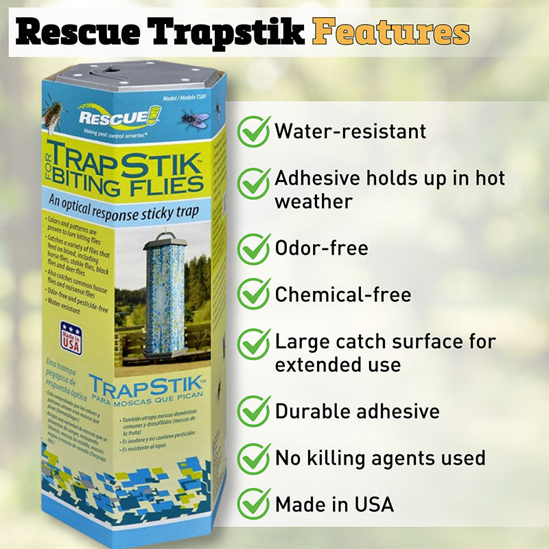 Rescue! TrapStik for Biting Flies