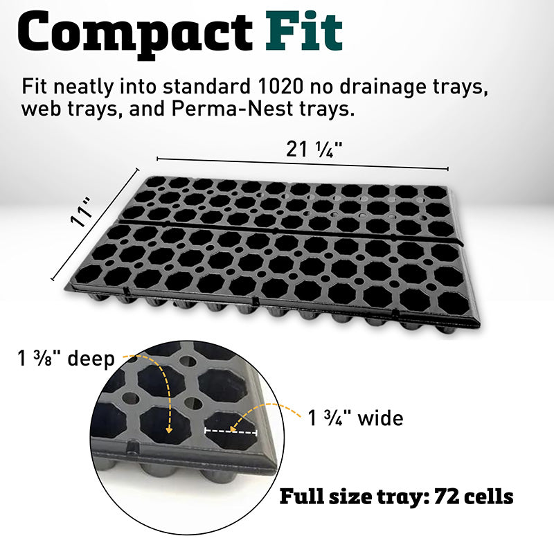 36 Strip (72 Tray) Plug Trays