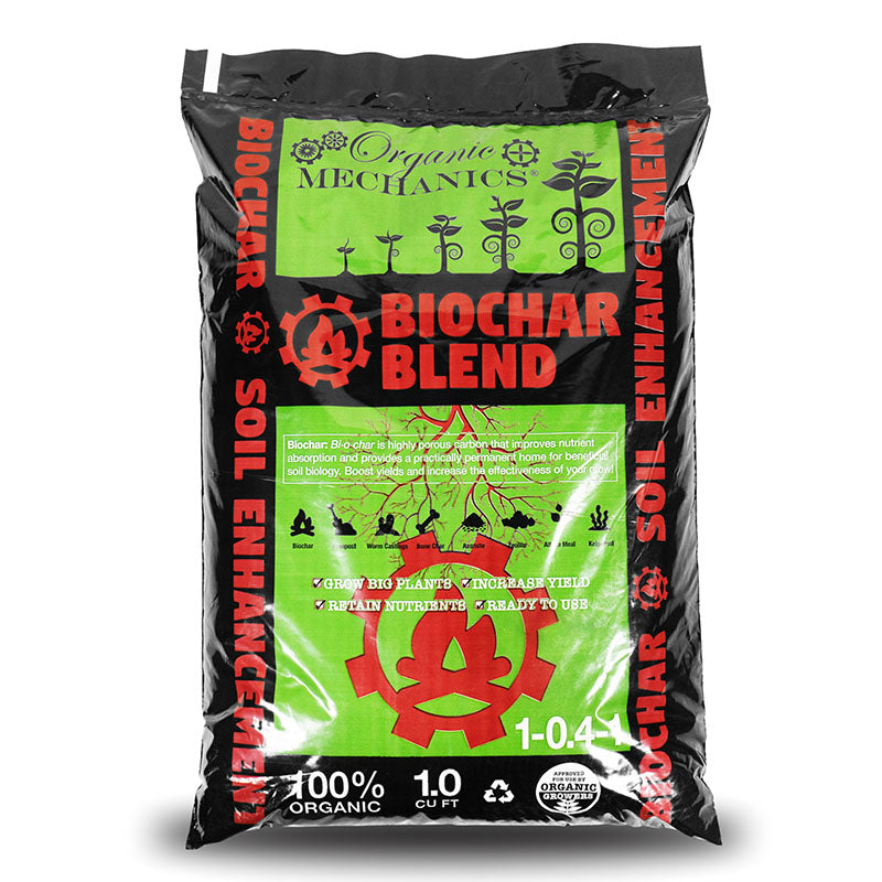 Organic Mechanics Biochar Blend Soil Additive / Fertilizer