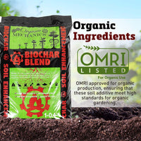 Organic Mechanics Biochar Blend Soil Additive / Fertilizer