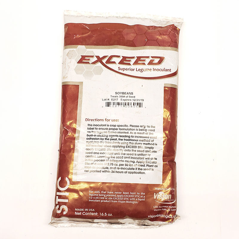 Exceed Soybean Organic Inoculant 15 oz.