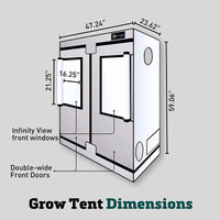 Walden 2' x 4' Indoor Grow Tent