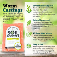 Worm Castings Soil Booster 4 oz.