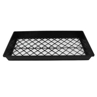 Black Plastic Web Tray 11x21