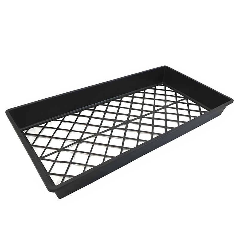 Black Plastic Web Tray 11x21