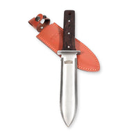 Harris Seeds Soil Hori Knife w/Leather Sheath