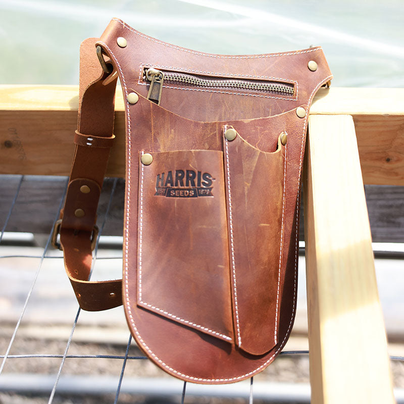 Harris Seeds Leather Tool Belt